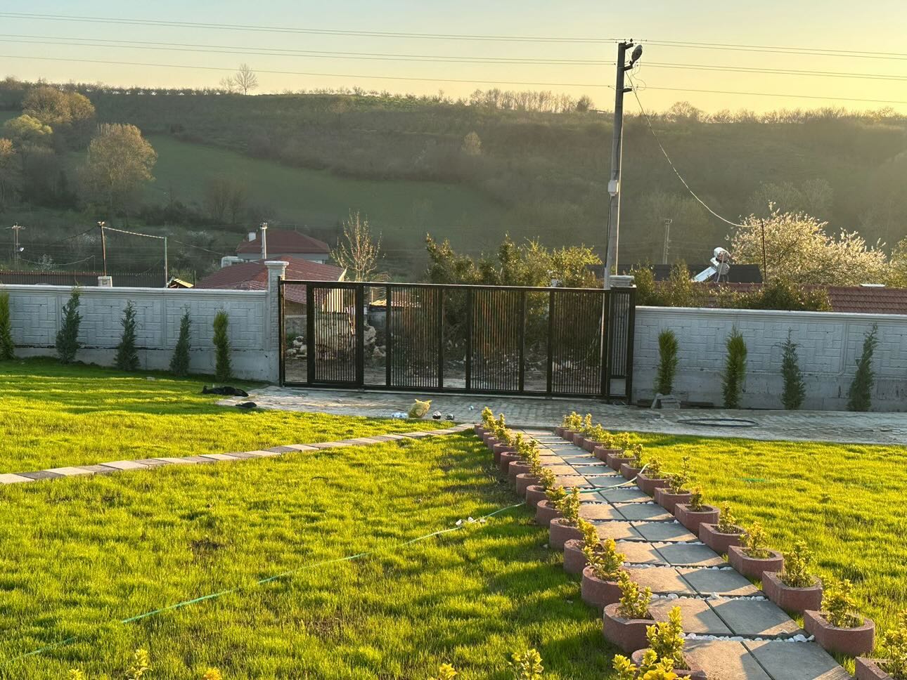 Sürgülü Bahçe Kapısı - Karlıdağ Metal 3